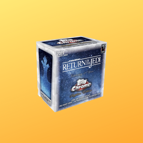 Topps 2023 Star Wars: Return of the Jedi Chrome Sapphire Edition Hobby Box